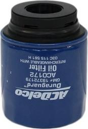 ACDelco AC0172 - Filtro olio www.autoricambi360.it