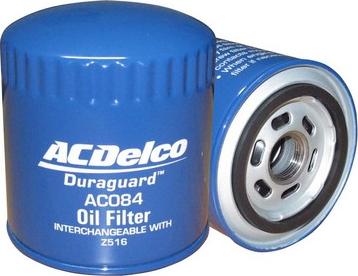 ACDelco AC084 - Filtro olio www.autoricambi360.it