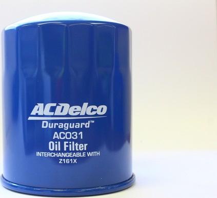 ACDelco AC031 - Filtro olio www.autoricambi360.it