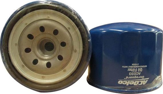 ACDelco AC033 - Filtro olio www.autoricambi360.it