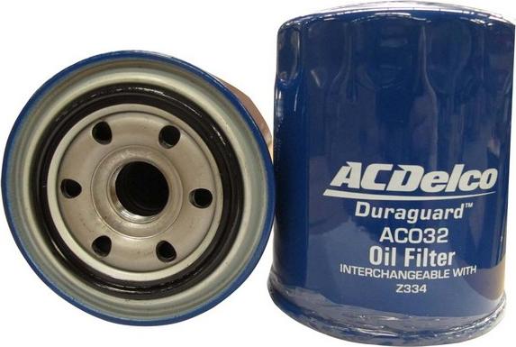 ACDelco AC032 - Filtro olio www.autoricambi360.it