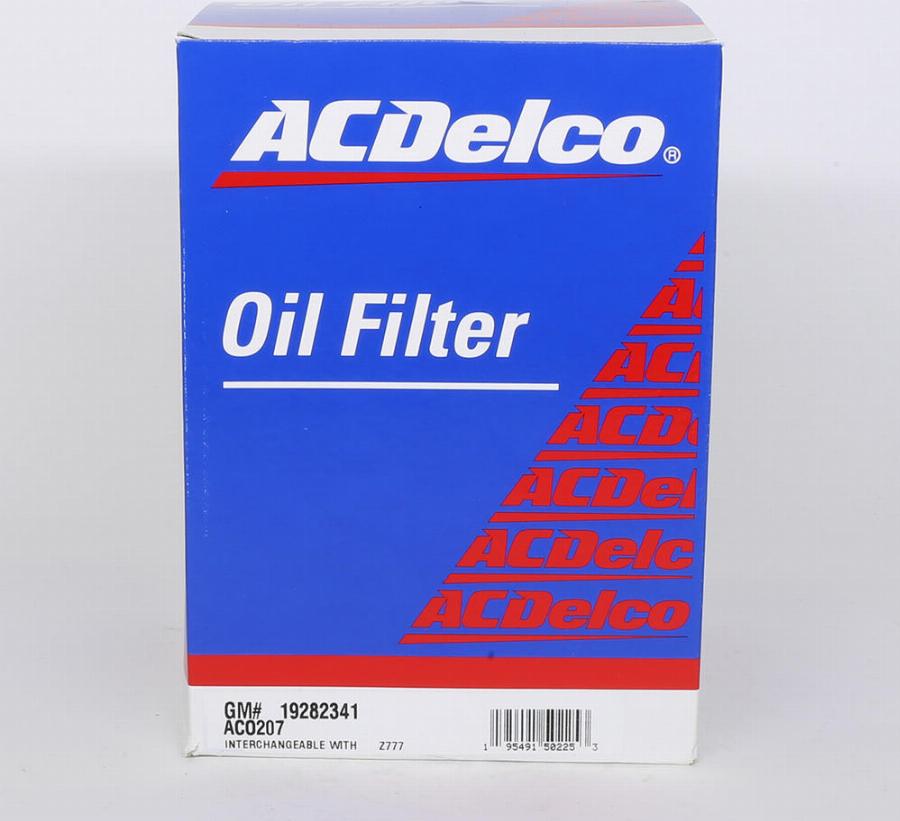 ACDelco AC0207 - Filtro olio www.autoricambi360.it