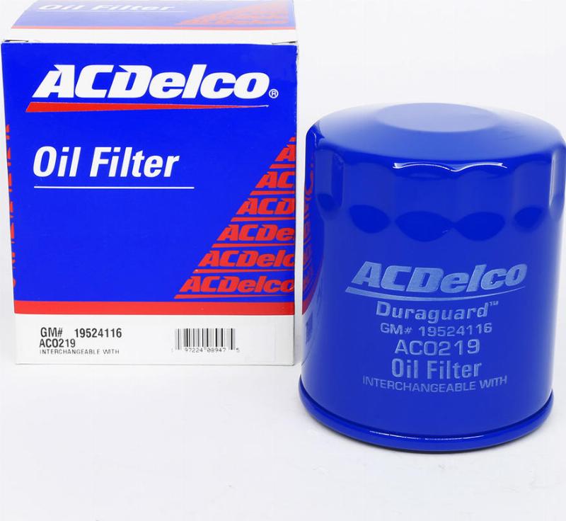 ACDelco AC0219 - Filtro olio www.autoricambi360.it