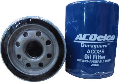 ACDelco AC028 - Filtro olio www.autoricambi360.it