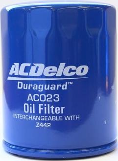 ACDelco AC023 - Filtro olio www.autoricambi360.it