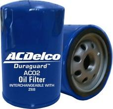 ACDelco AC02 - Filtro olio www.autoricambi360.it