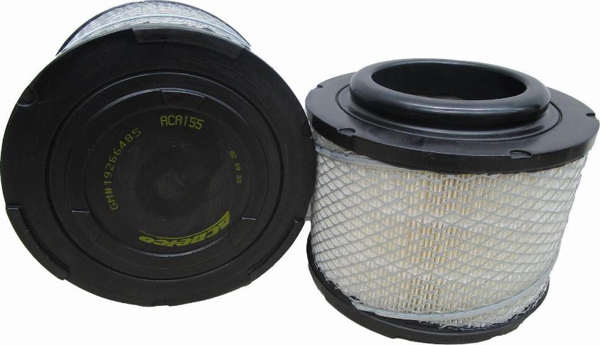 ACDelco ACA155 - Filtro aria www.autoricambi360.it