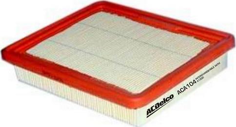 ACDelco ACA104 - Filtro aria www.autoricambi360.it