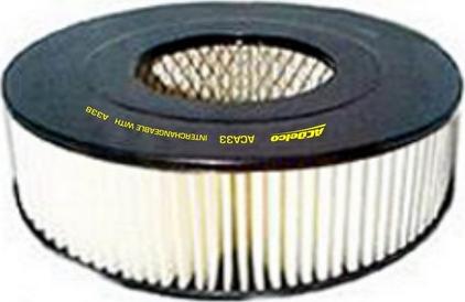 ACDelco ACA33 - Filtro aria www.autoricambi360.it