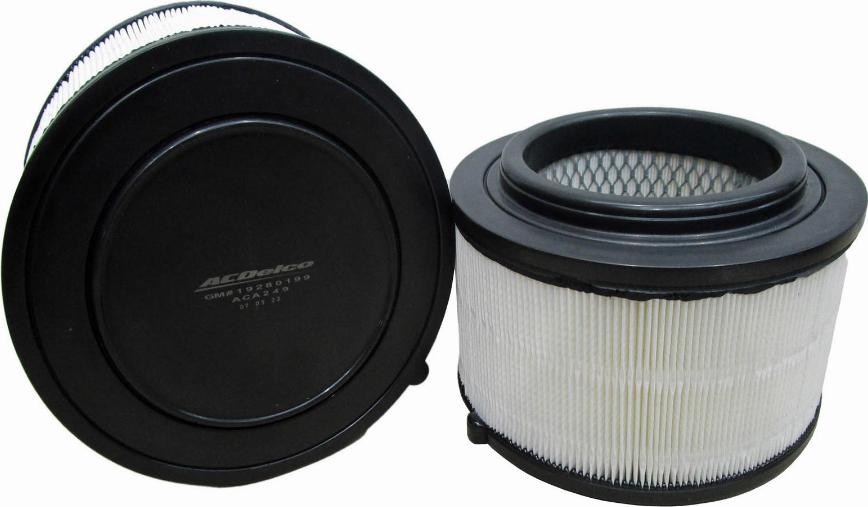 ACDelco ACA249 - Filtro aria www.autoricambi360.it