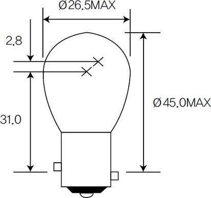 ACDelco ACBA15D - Lampadina, Indicatore direzione www.autoricambi360.it