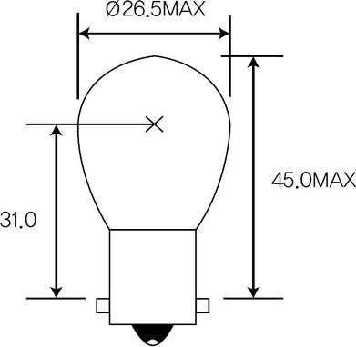 ACDelco ACBA15SA - Lampadina, Indicatore direzione www.autoricambi360.it