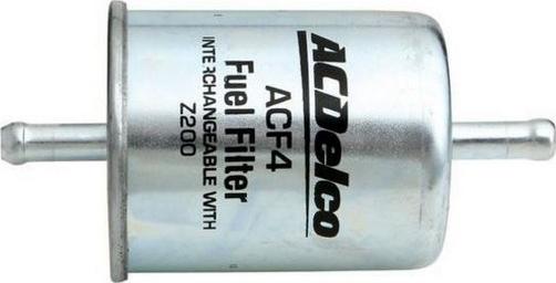 ACDelco ACF4 - Filtro carburante www.autoricambi360.it