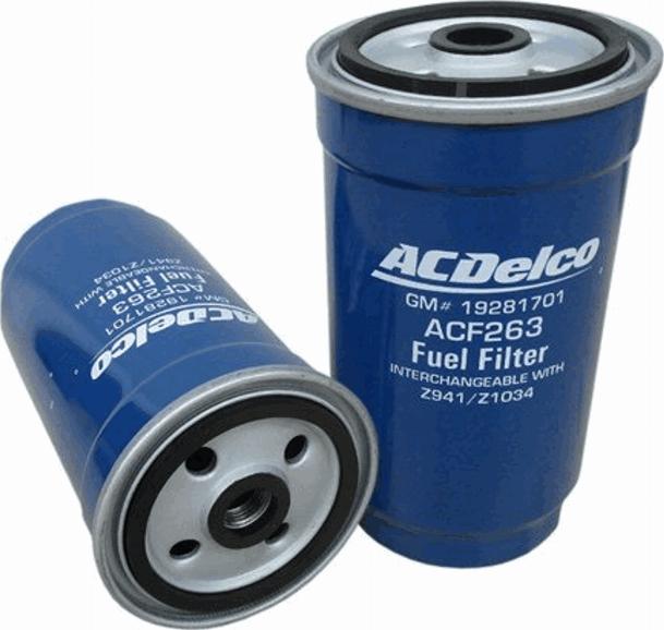 ACDelco ACF263 - Filtro carburante www.autoricambi360.it