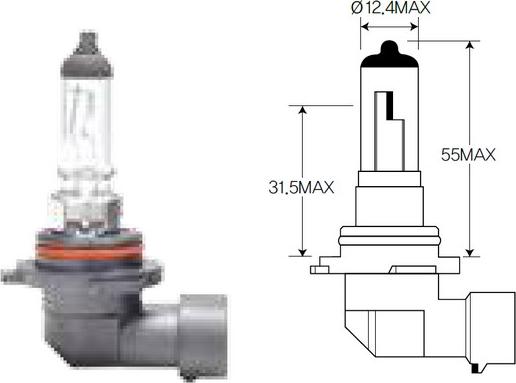 ACDelco ACHB4 - Lampadina, Faro principale www.autoricambi360.it