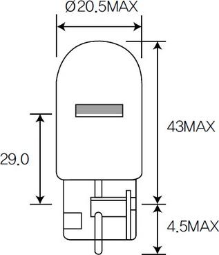 ACDelco ACT20 - Lampadina, Indicatore direzione www.autoricambi360.it
