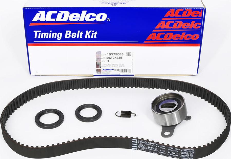 ACDelco ACTCK235 - Kit cinghie dentate www.autoricambi360.it