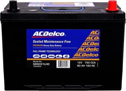 ACDelco S95D31LHD - Batteria avviamento www.autoricambi360.it