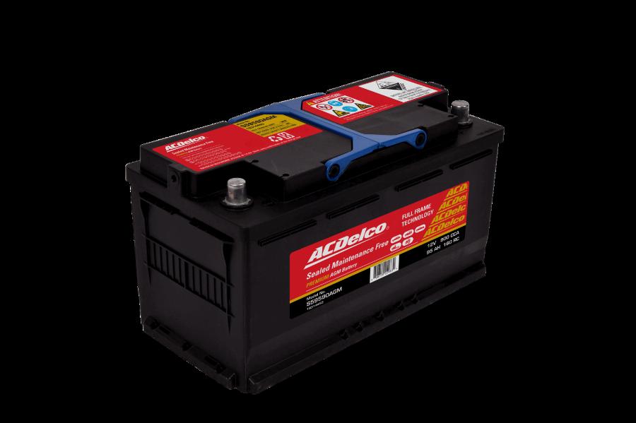 ACDelco S59590AGM - Batteria avviamento www.autoricambi360.it