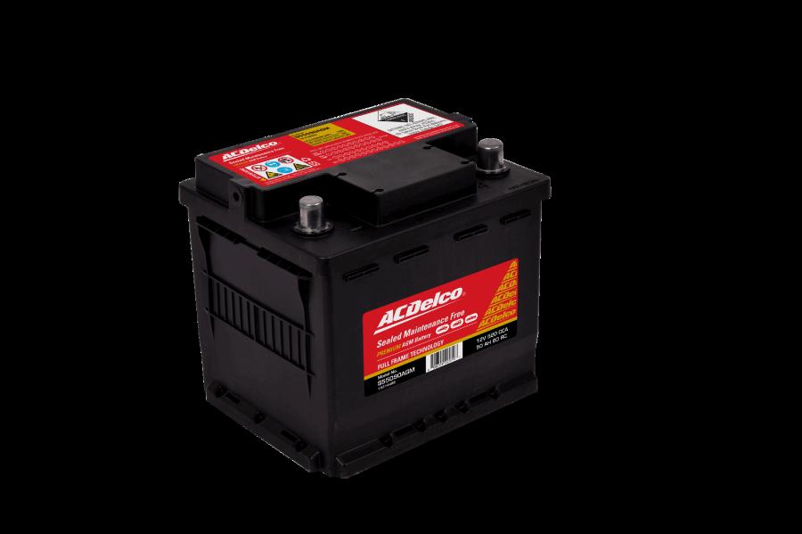 ACDelco S55090AGM - Batteria avviamento www.autoricambi360.it