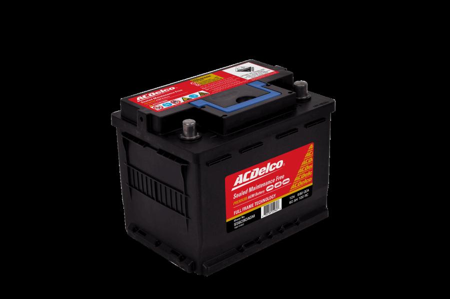 ACDelco S56090AGM - Batteria avviamento www.autoricambi360.it