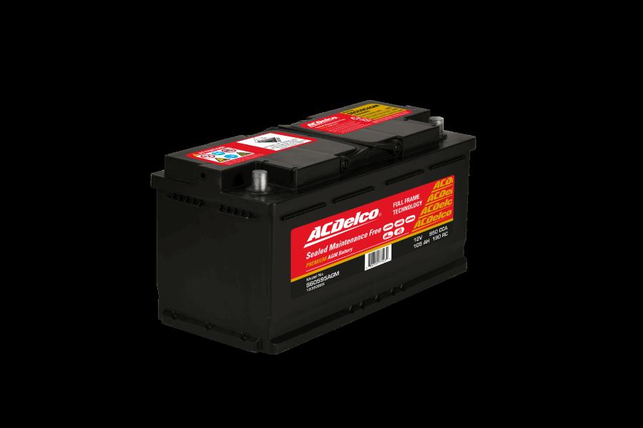 ACDelco S60595AGM - Batteria avviamento www.autoricambi360.it