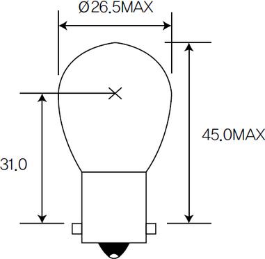 ACDelco ACBA15S - Lampadina, luce di posizione posteriore www.autoricambi360.it