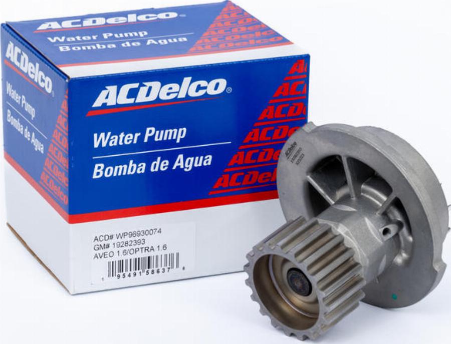 ACDelco 19282393 - Pompa acqua www.autoricambi360.it