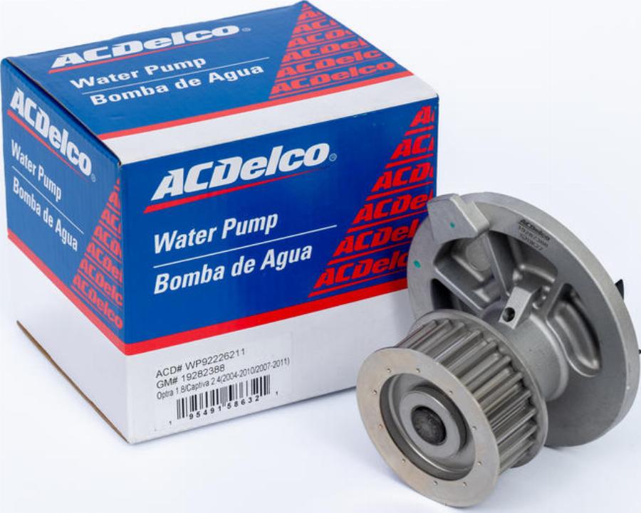 ACDelco 19282388 - Pompa acqua www.autoricambi360.it
