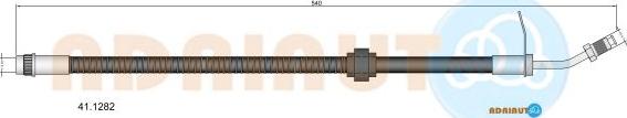 Adriauto 41.1282 - Flessibile del freno www.autoricambi360.it