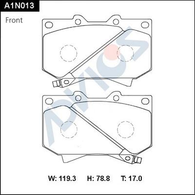 TRW GDB3197 - Kit pastiglie freno, Freno a disco www.autoricambi360.it