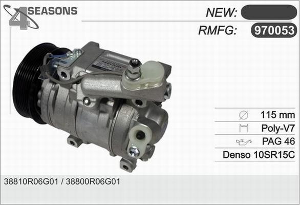 AHE 970053 - Compressore, Climatizzatore www.autoricambi360.it
