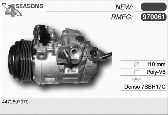 AHE 970061 - Compressore, Climatizzatore www.autoricambi360.it
