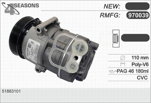 AHE 970039 - Compressore, Climatizzatore www.autoricambi360.it