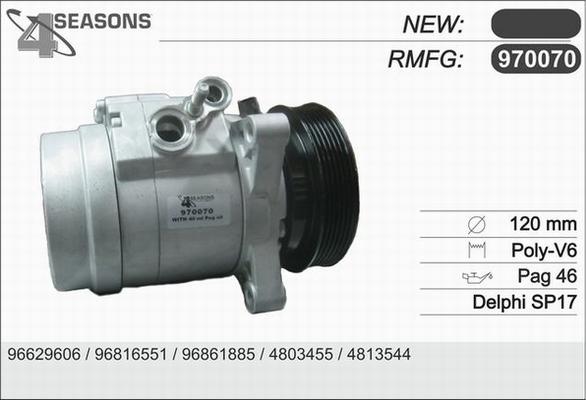 AHE 970070 - Compressore, Climatizzatore www.autoricambi360.it