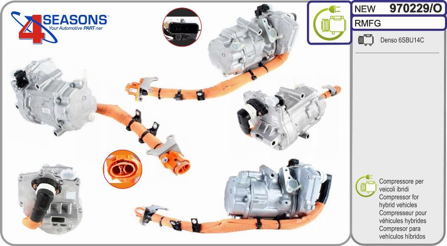 AHE 970229/O - Compressore, Climatizzatore www.autoricambi360.it