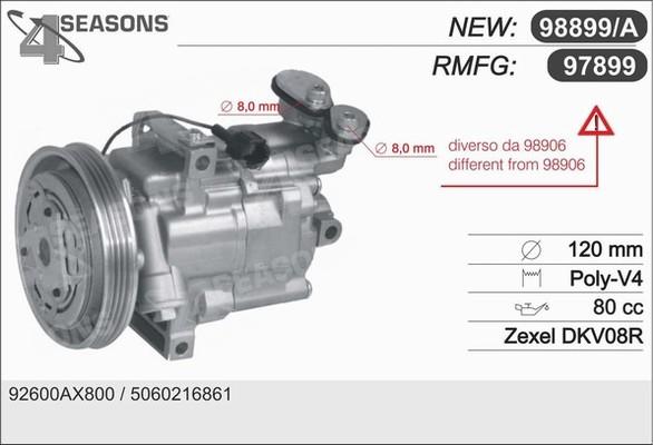 AHE 97899 - Compressore, Climatizzatore www.autoricambi360.it