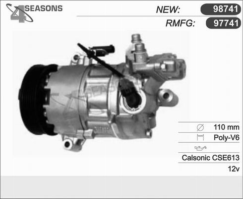 AHE 97741 - Compressore, Climatizzatore www.autoricambi360.it