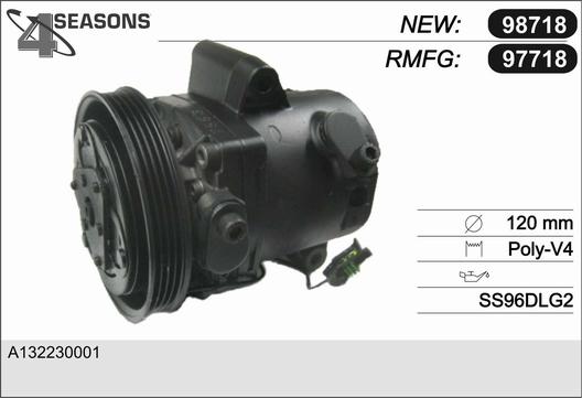 AHE 97718 - Compressore, Climatizzatore www.autoricambi360.it