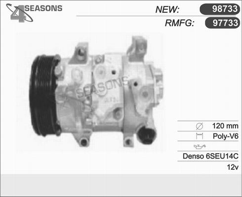 AHE 97733 - Compressore, Climatizzatore www.autoricambi360.it