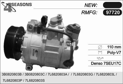 AHE 97720 - Compressore, Climatizzatore www.autoricambi360.it