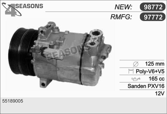 AHE 97772 - Compressore, Climatizzatore www.autoricambi360.it