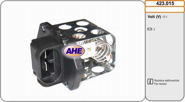 AHE 423.015 - Resistore addizionale, Elettromotore-Ventola radiatore www.autoricambi360.it