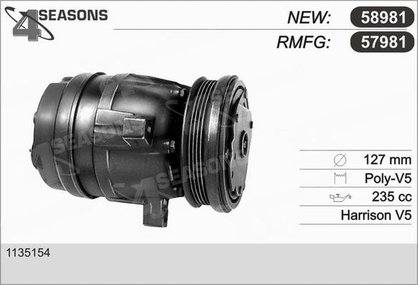 AHE 57981 - Compressore, Climatizzatore www.autoricambi360.it