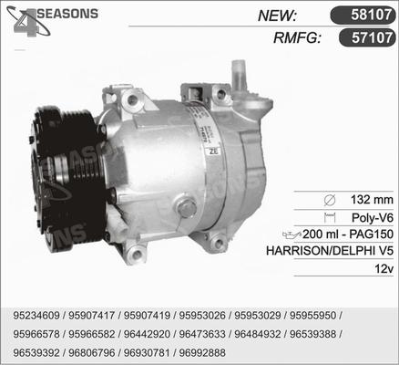 AHE 57107 - Compressore, Climatizzatore www.autoricambi360.it