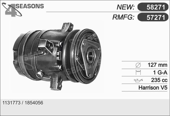 AHE 57271 - Compressore, Climatizzatore www.autoricambi360.it