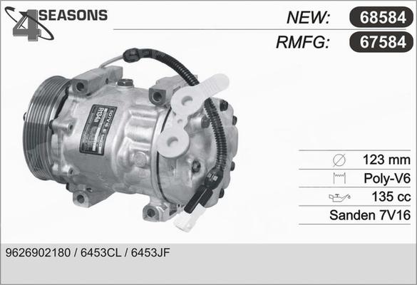 AHE 67584 - Compressore, Climatizzatore www.autoricambi360.it