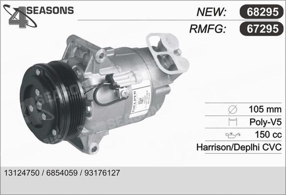 AHE 67295 - Compressore, Climatizzatore www.autoricambi360.it