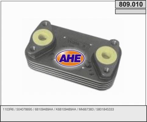 AHE 809.010 - Radiatore olio, Olio motore www.autoricambi360.it