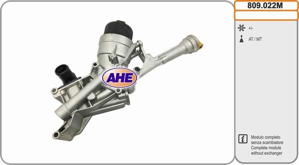 AHE 809.022M - Radiatore olio, Olio motore www.autoricambi360.it